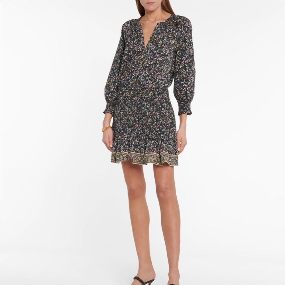 NWT Veronica Beard Paisley Mini Dress
